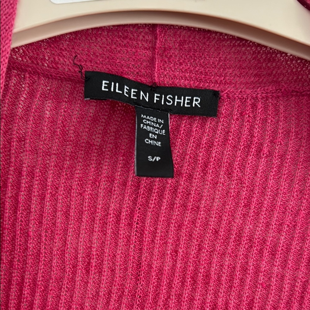 Eileen Fisher Vibrant Pink Knit Sweater